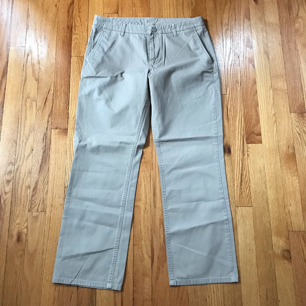Bonobos Light Khaki Straight Leg Chinos 32x28